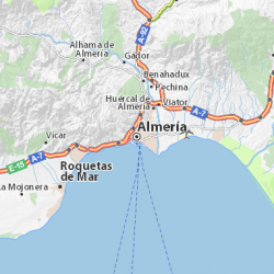mapa almeria